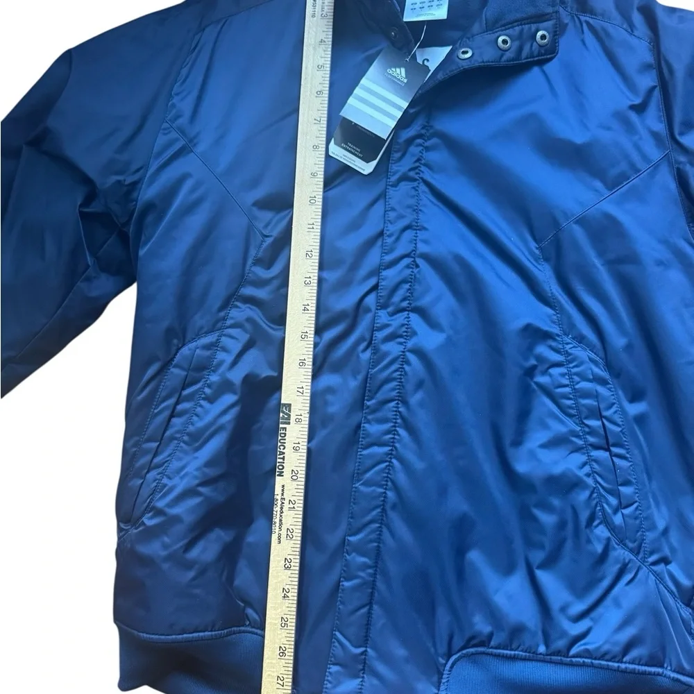 Adidas Navy Blue Jacket with White Details